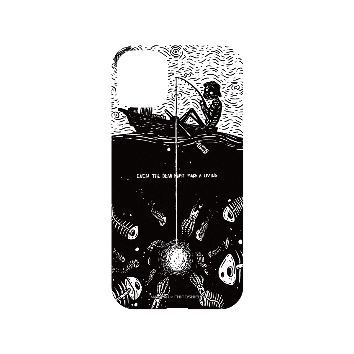 RhinoShield X Neomlei Mod NX iPhone 11 Case - Even The Dead Must Make A Living Backplate