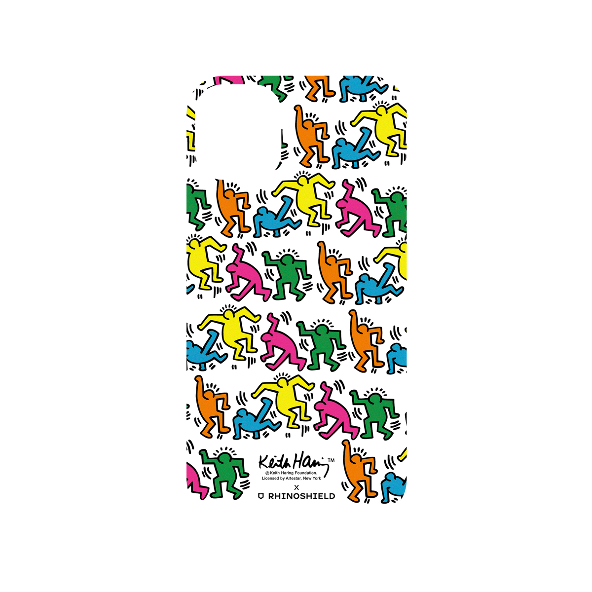 RhinoShield X Keith Haring Mod NX iPhone 11 Case - Dancing Figures Backplate