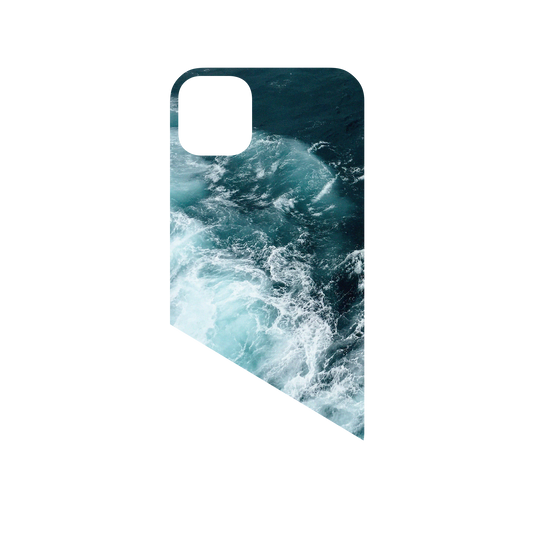 RhinoShield Mod NX iPhone 11 Pro Max Case: Original Designs - Rushing Waves Backplate