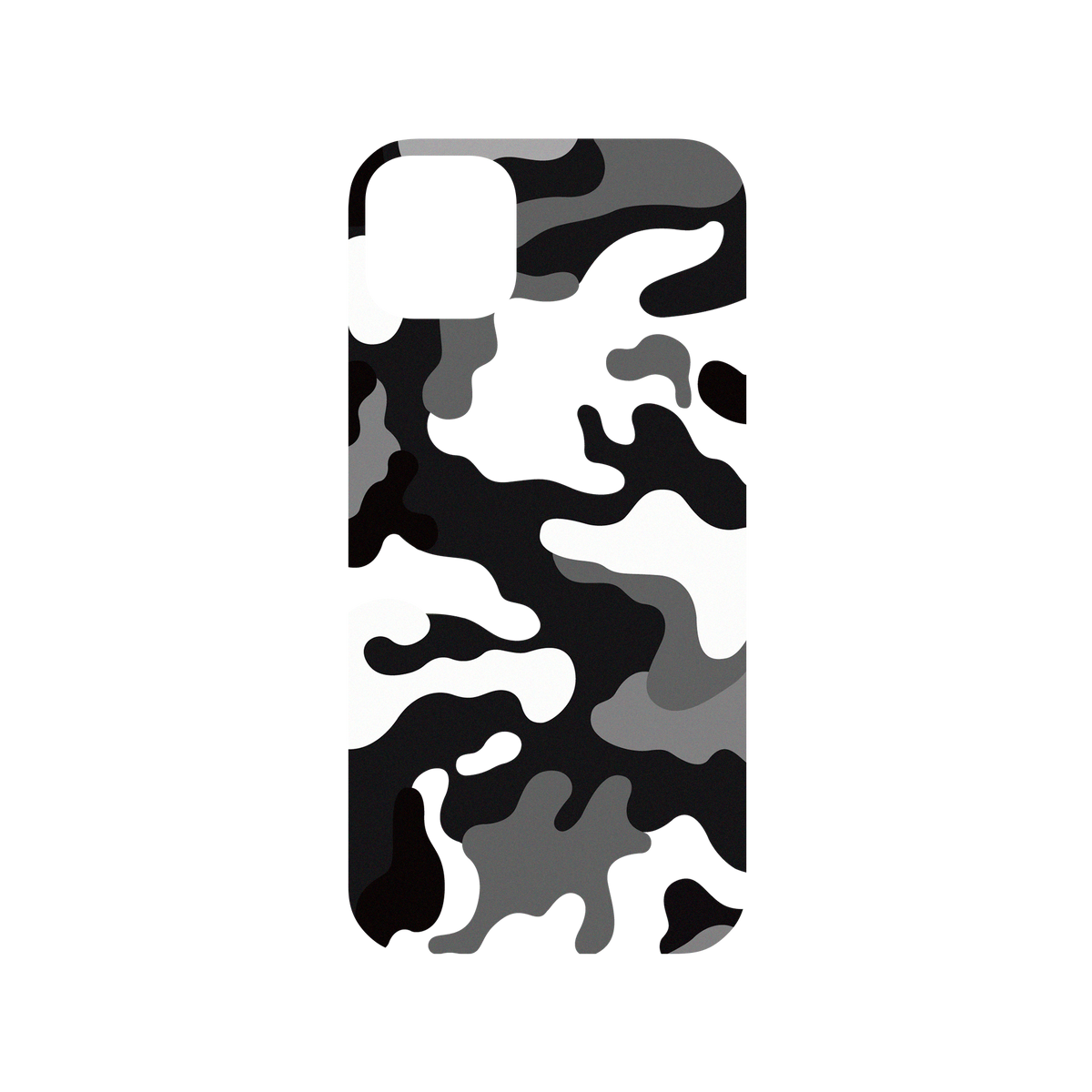 RhinoShield Mod NX iPhone 11 Pro Max Case: Original Designs - Telo Mimetico B&W Camo Backplate