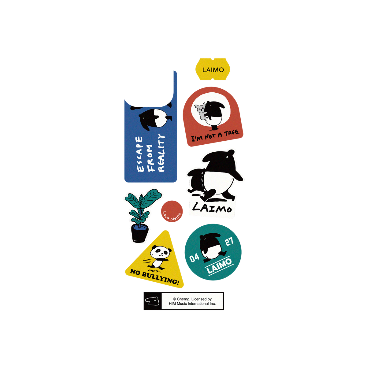 RhinoShield X LAIMO Mod NX iPhone 11 Pro Max Case - LAIMO Stickers Backplate