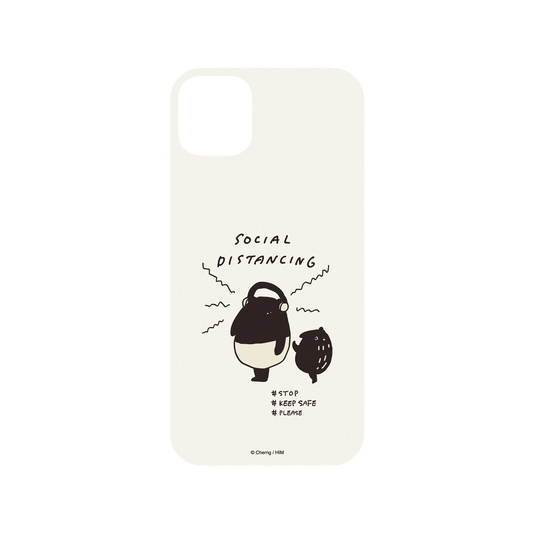 RHINOSHIELD X LAIMO Mod NX iPhone 11 Pro Max Case - SOCIAL DISTANCING Backplate