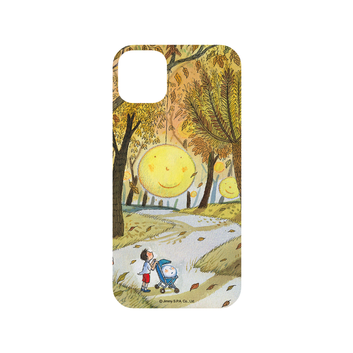 RhinoShield X Jimmy Mod NX iPhone 11 Pro Max Case - The Moon Forgot - Autumn Backplate