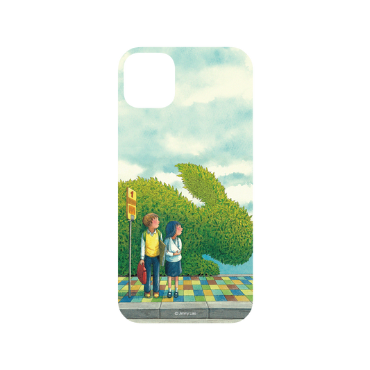 RHINOSHIELD X Jimmy Mod NX iPhone 11 Pro Max Case - Year of the Rabbit Series - Waiting for the Bus Backplate