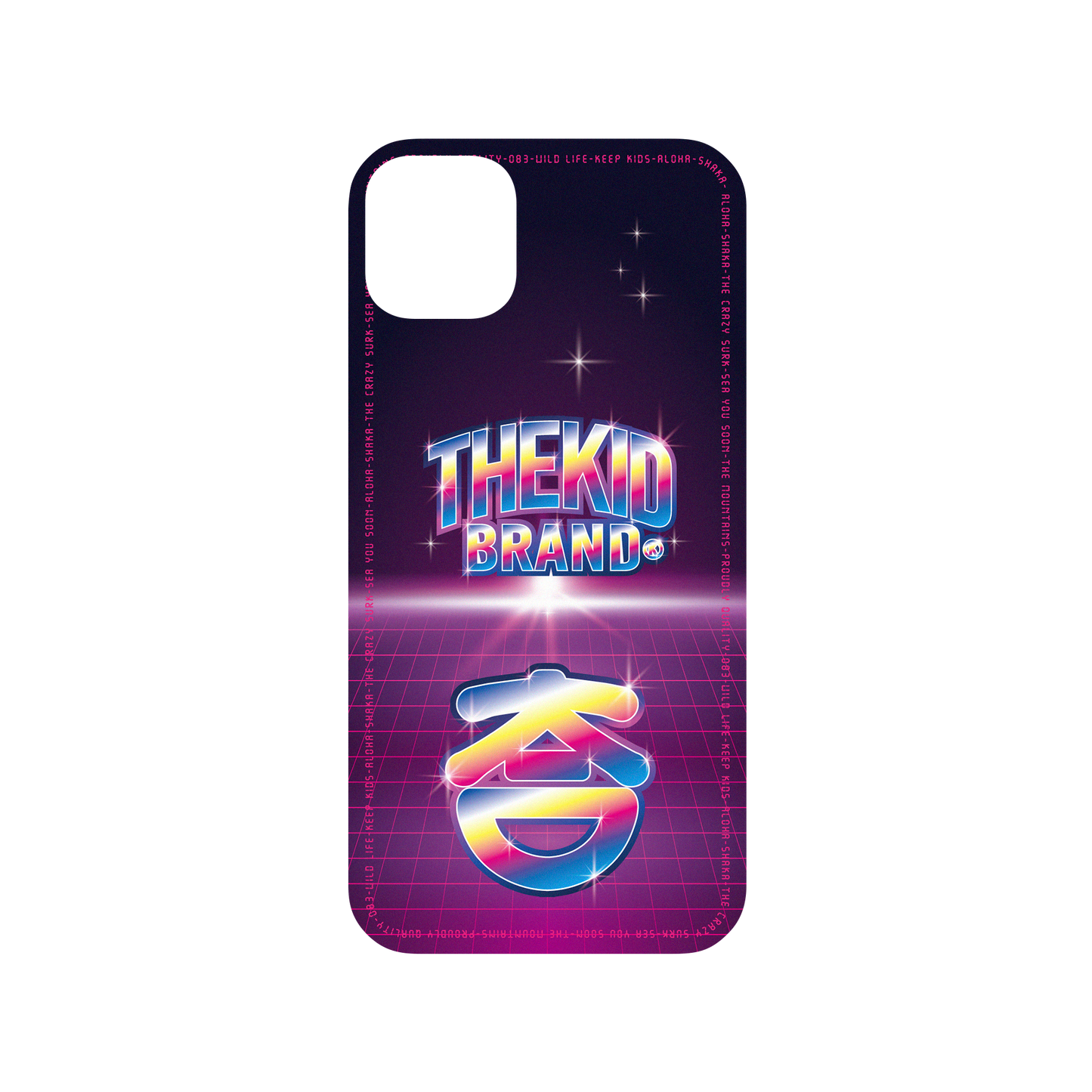 iPhone 11 Pro Max 犀牛盾Mod NX聯名設計款邊框背蓋兩用手機殼 KID - 80年代風格KID