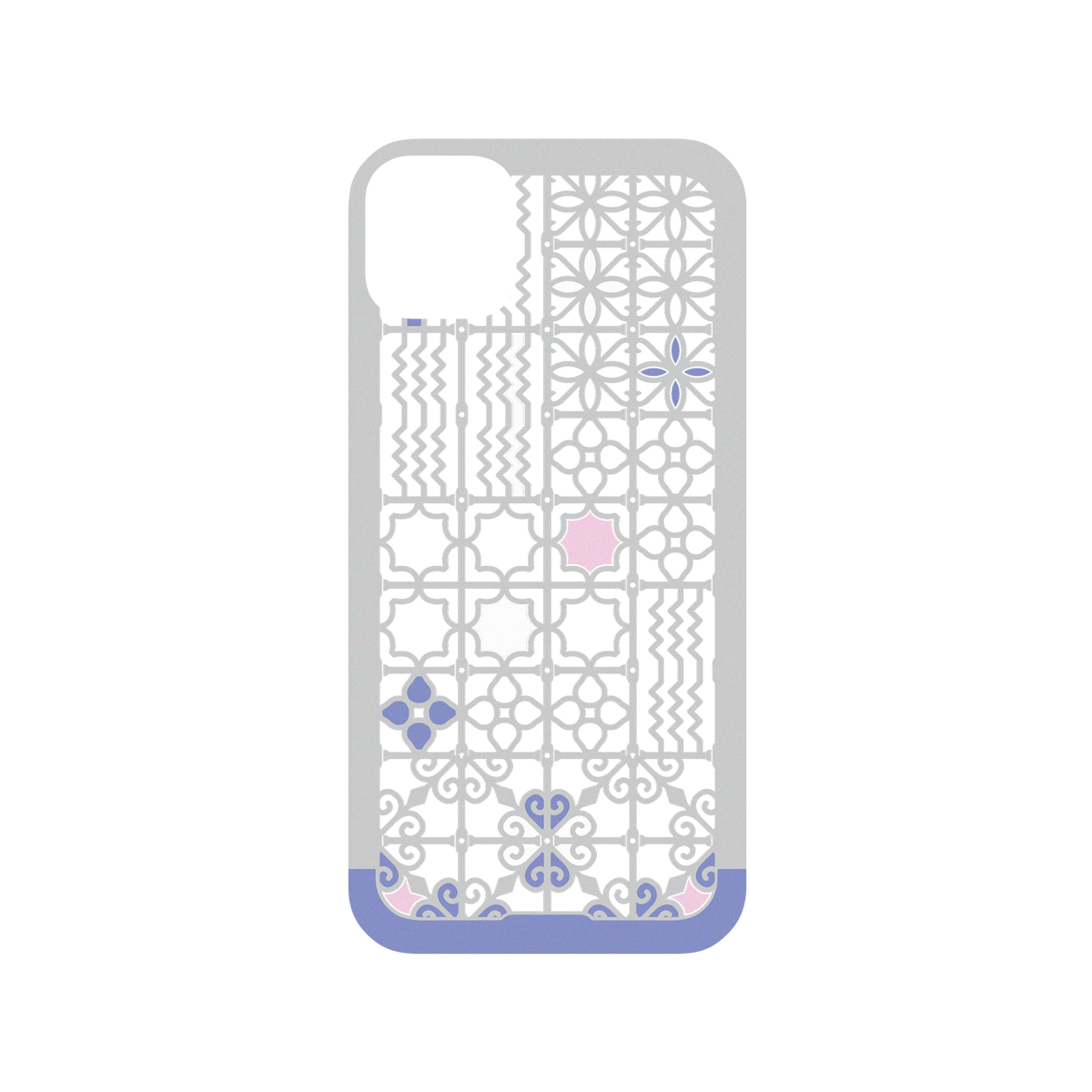 RhinoShield X OldHouseFace Mod NX iPhone 11 Pro Max Case - Taiwan's Window Guard - East Backplate