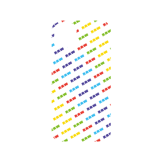 RhinoShield X JOCR Mod NX iPhone 11 Pro Max Case - Raw Rainbow Pattern Small Backplate