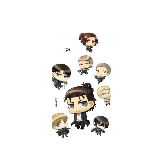 RhinoShield X Attack on Titan Mod NX iPhone 11 Pro Max Case - Attack on Titan - Chibi Backplate