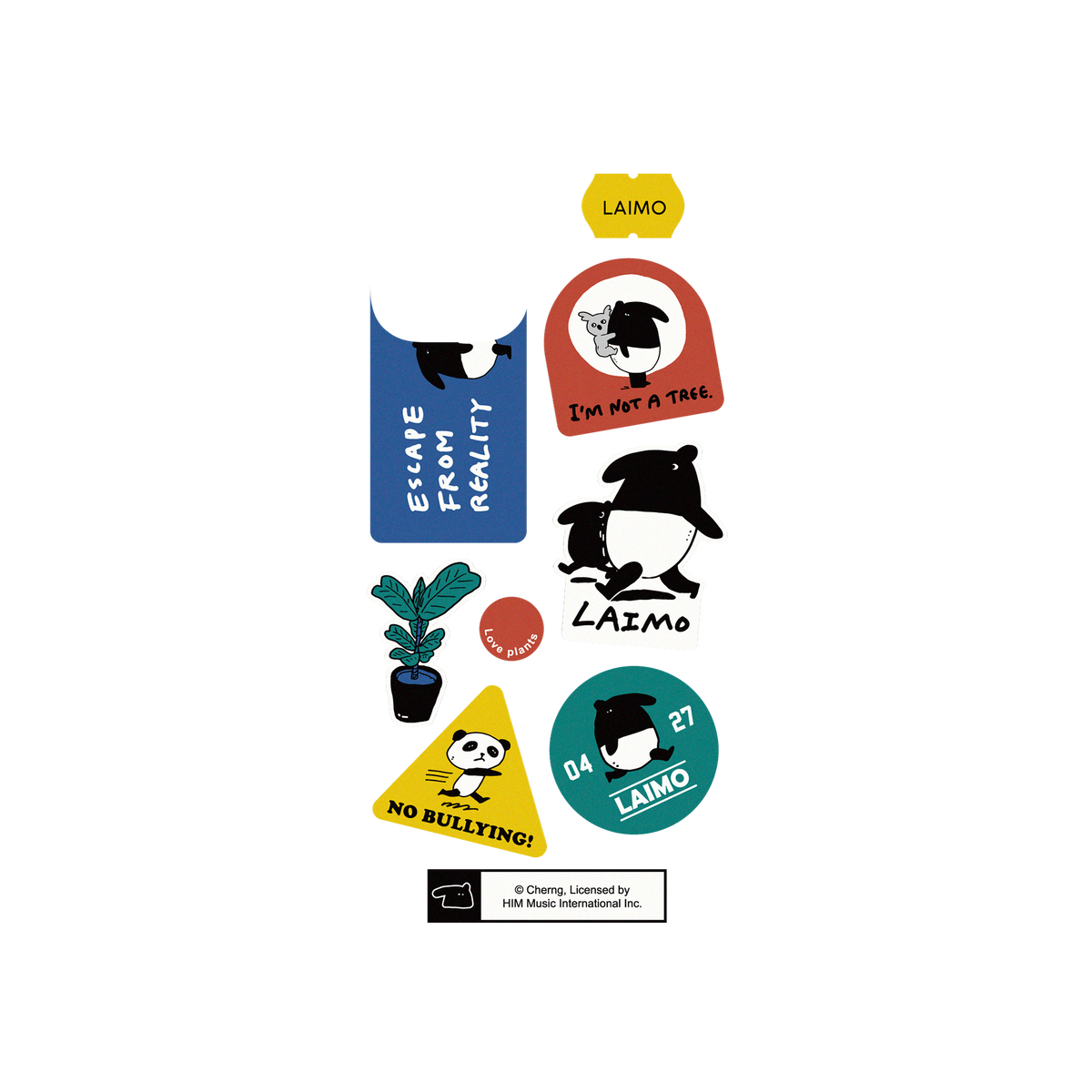RhinoShield X LAIMO Mod NX iPhone 12 mini Case - LAIMO Stickers Backplate