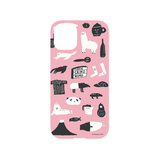RhinoShield X LAIMO Mod NX iPhone 12 mini Case - LAIMO Frameless Pink Backplate