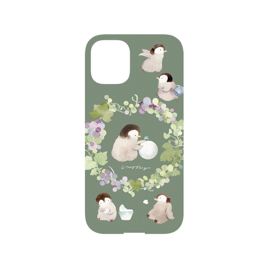 RhinoShield X Liang Feng Mod NX iPhone 12 mini Case - Busy penguin Backplate