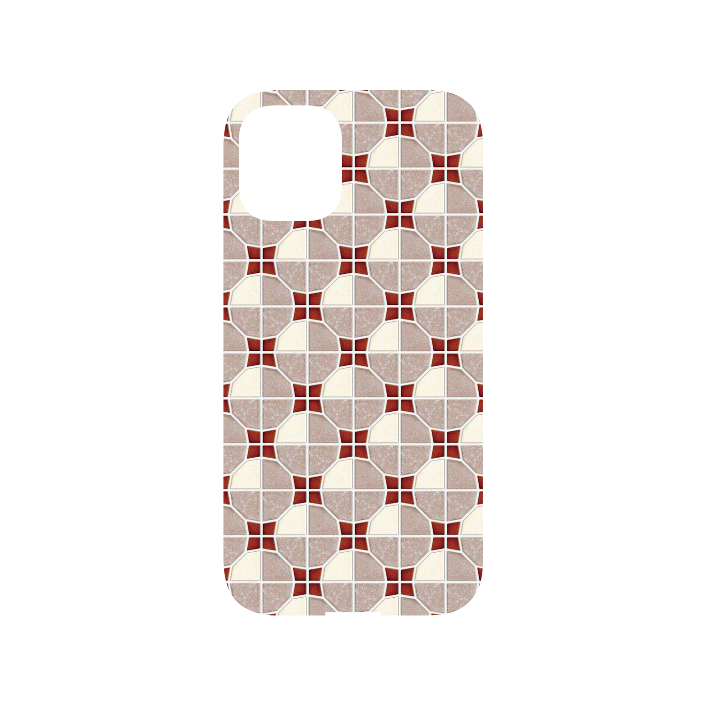 RHINOSHIELD X OldHouseFace Mod NX (MagSafe compatible) iPhone 12 mini Case - Mosaic - Stationary Backplate