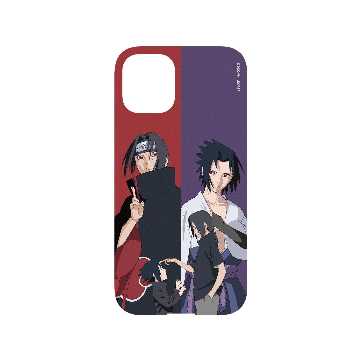 RHINOSHIELD X Naruto Shippuden Mod NX (MagSafe compatible) iPhone 12 mini Case - Itachi VS Sasuke Backplate