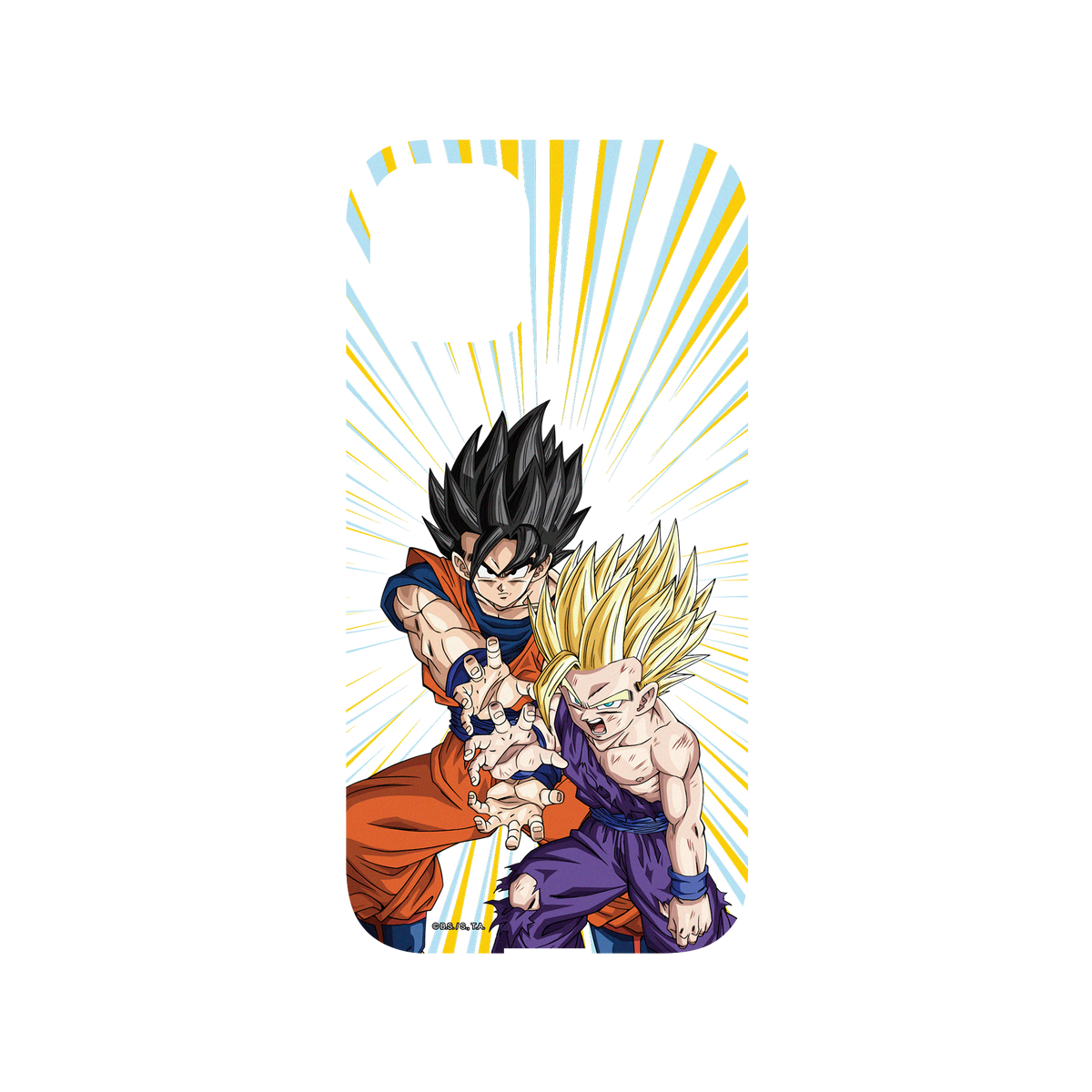 RhinoShield X Dragon Ball Z Mod NX iPhone 12 mini Case - Father-Son Kamehameha Backplate