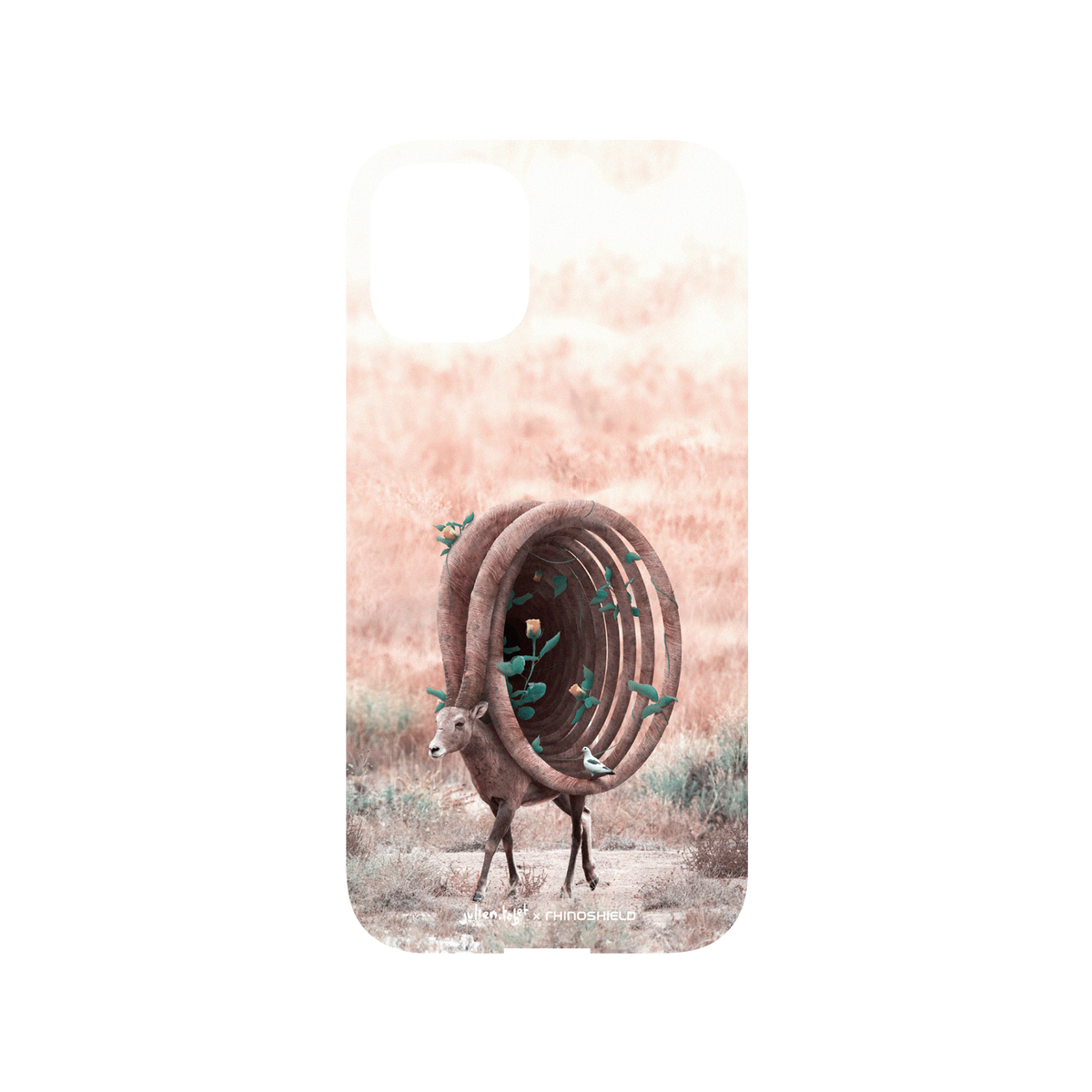 RhinoShield X Julien Tabet Mod NX iPhone 12 mini Case - Wild Echoes Backplate