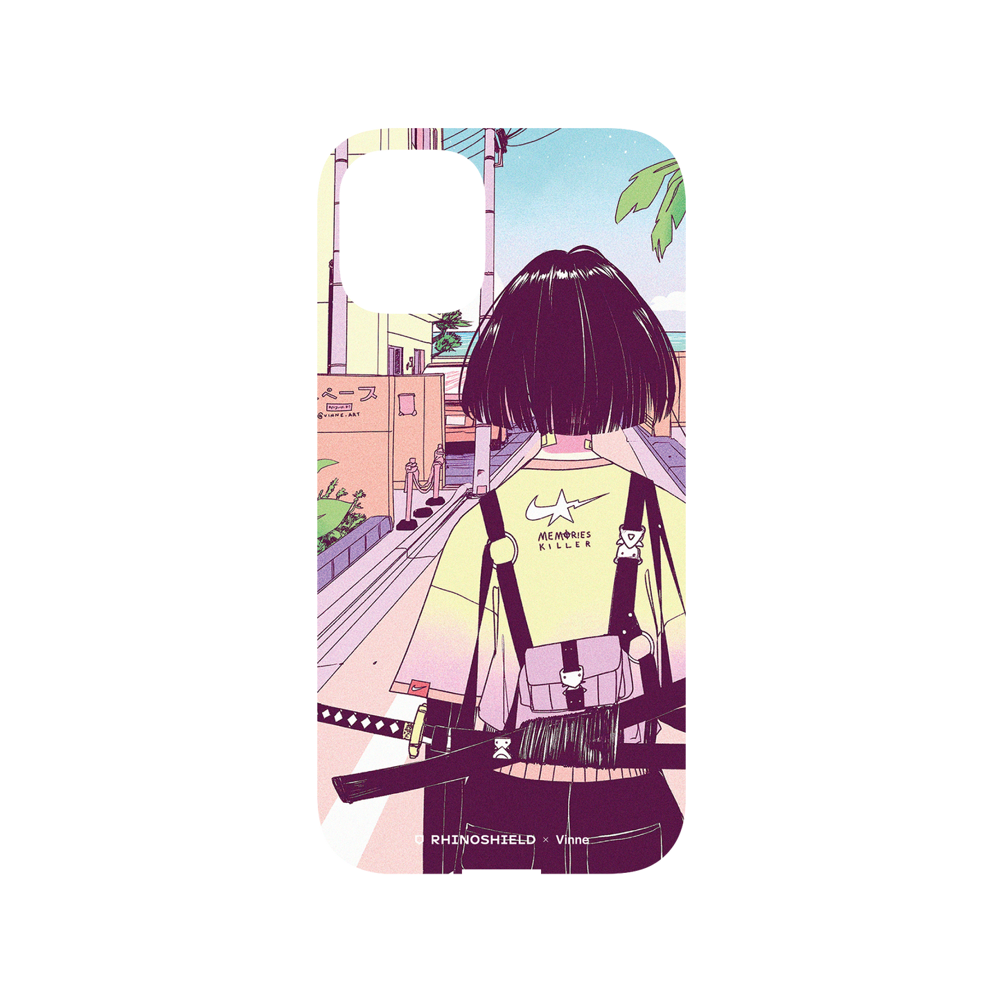 RhinoShield X Vinne Mod NX iPhone 12 mini Case - Katanawave Backplate