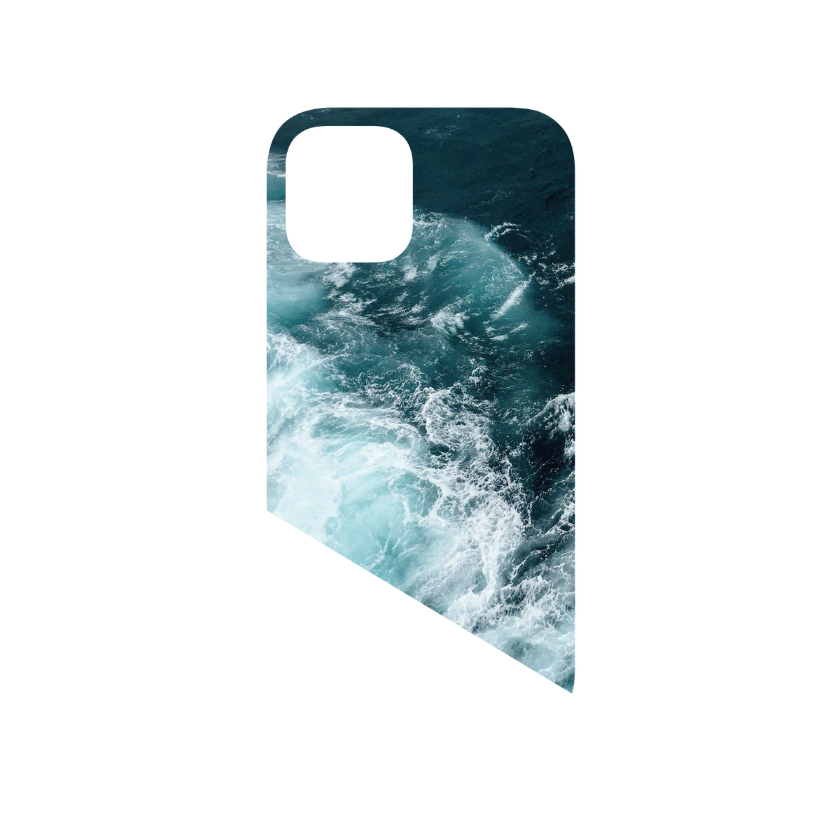 RhinoShield Mod NX iPhone 12 Pro Case: Original Designs - Rushing Waves Backplate
