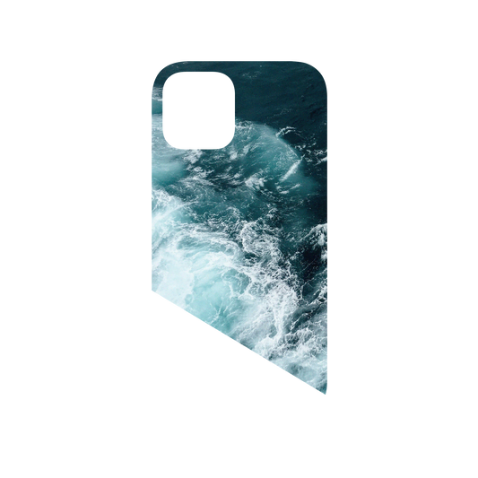 RhinoShield Mod NX iPhone 12 Case: Original Designs - Rushing Waves Backplate