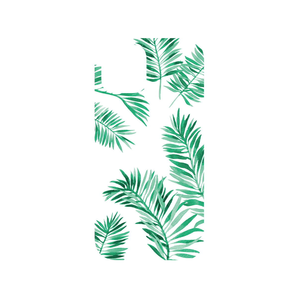 RhinoShield Mod NX iPhone 12 Pro Case: Original Designs - Fern In The Jungle Backplate