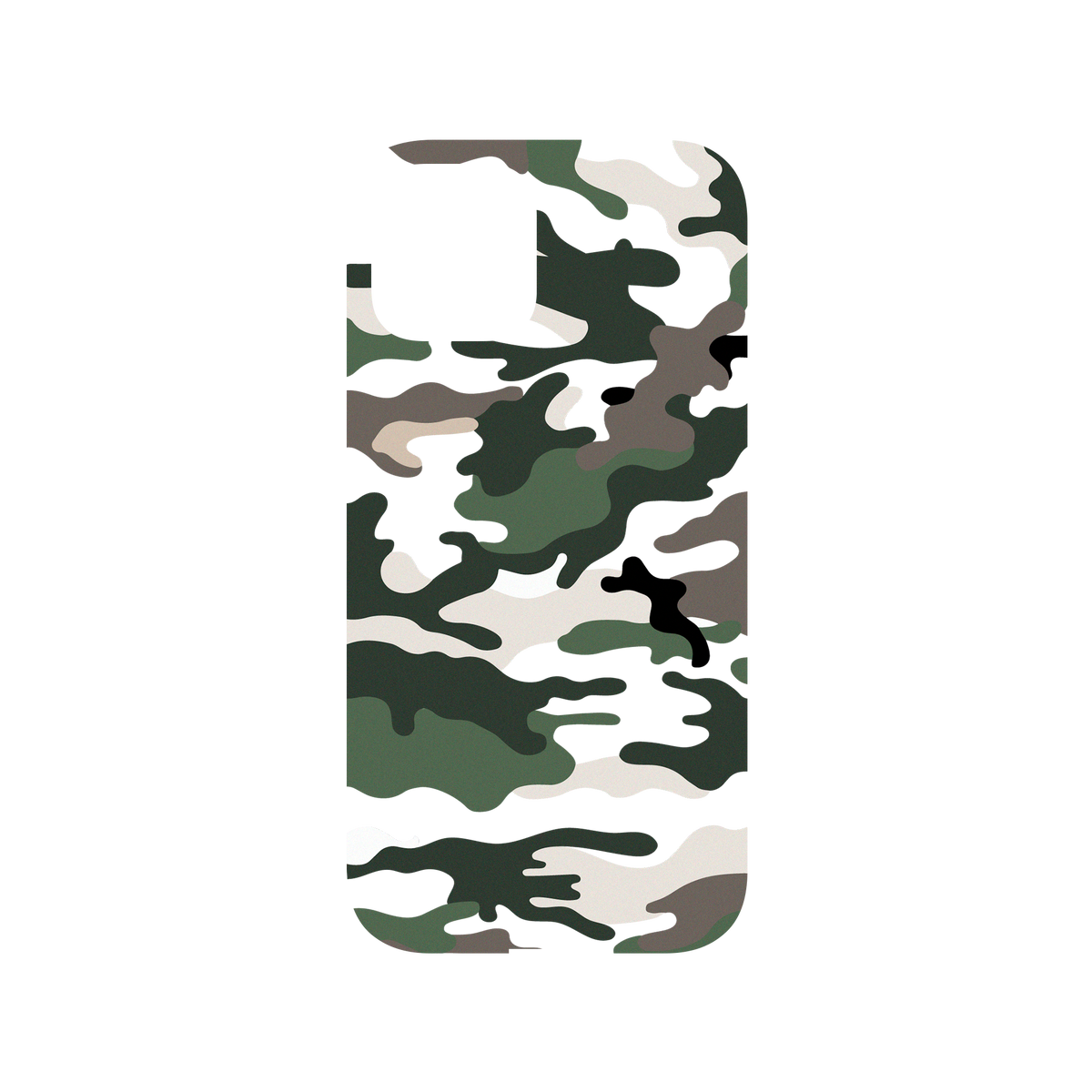 RhinoShield Mod NX iPhone 12 Case: Original Designs - Khaki Camo Backplate