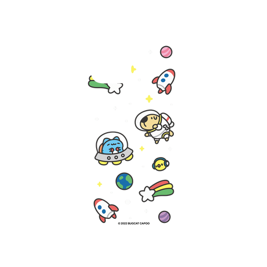 RhinoShield X BUGCAT CAPOO Mod NX iPhone 12 Case - Capoo's Space Adventures Backplate