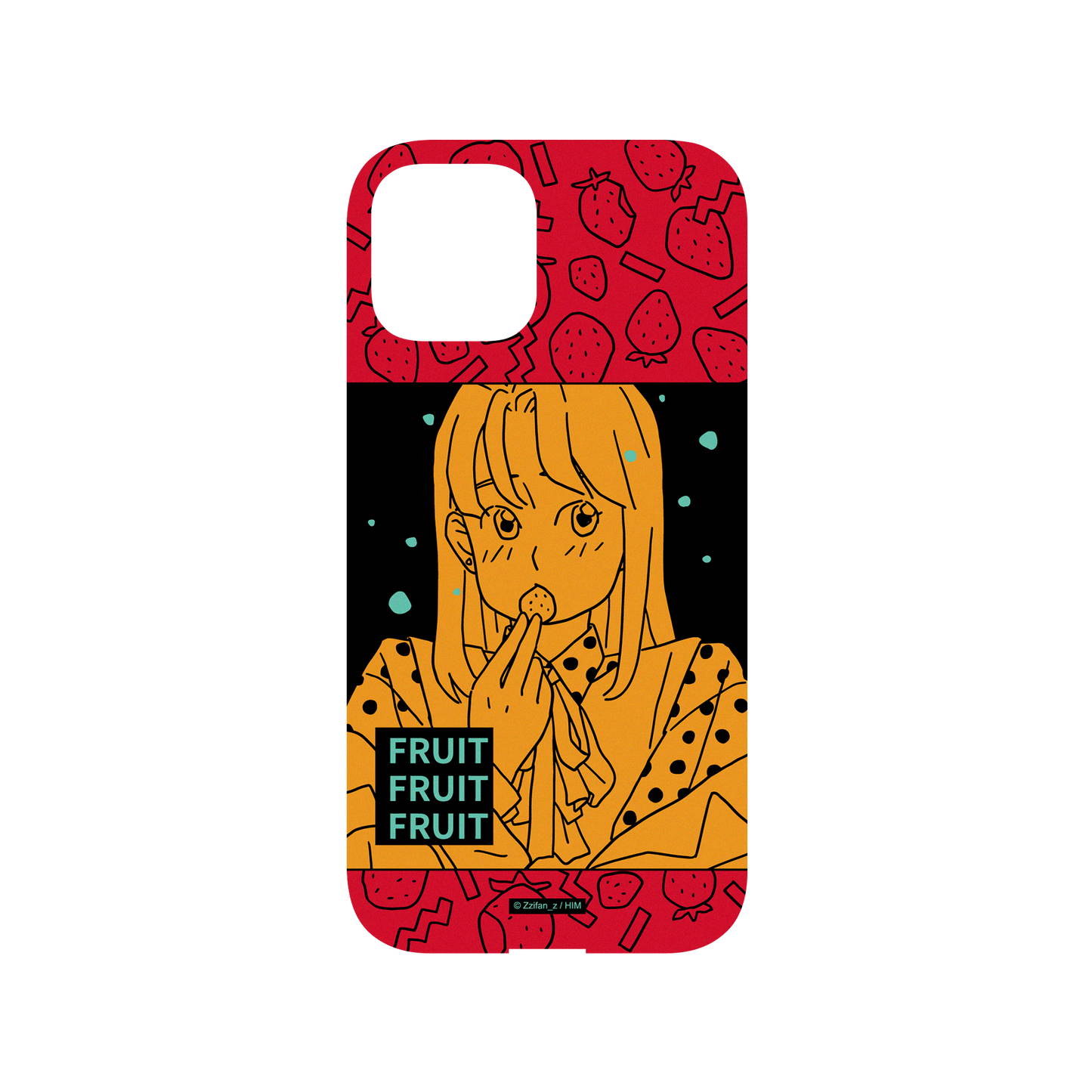 iPhone 12 犀牛盾Mod NX聯名設計款邊框背蓋兩用手機殼 Zzifan_z - 水果女孩