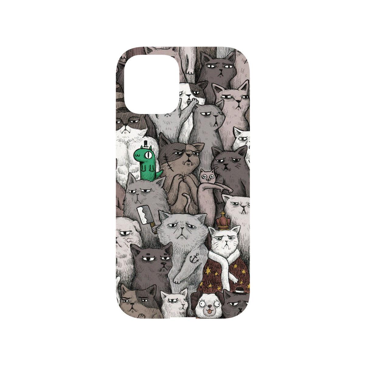 RhinoShield X Incrediville Mod NX iPhone 12 Pro Case - Tough Cats Backplate