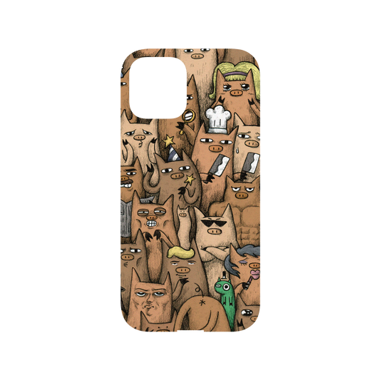 RhinoShield X Incrediville Mod NX iPhone 12 Pro Case - Revenge of the Pigs Backplate