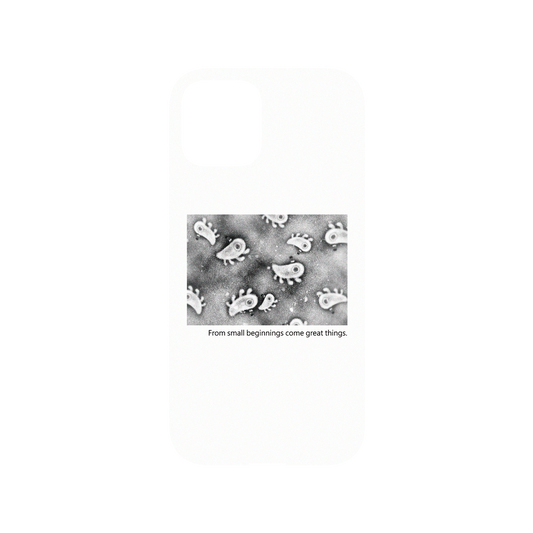 RHINOSHIELD X Incrediville  Mod NX iPhone 12 Pro Case - Microscopic Observation - White Backplate