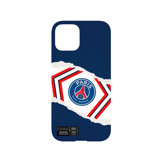 RhinoShield X PSG Mod NX iPhone 12 Case - Paris Saint-Germain - Fourth Logo Backplate