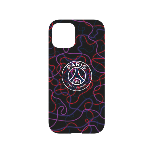 RHINOSHIELD X PSG Mod NX iPhone 12 Case - Paris Saint-Germain Neon Logo Backplate