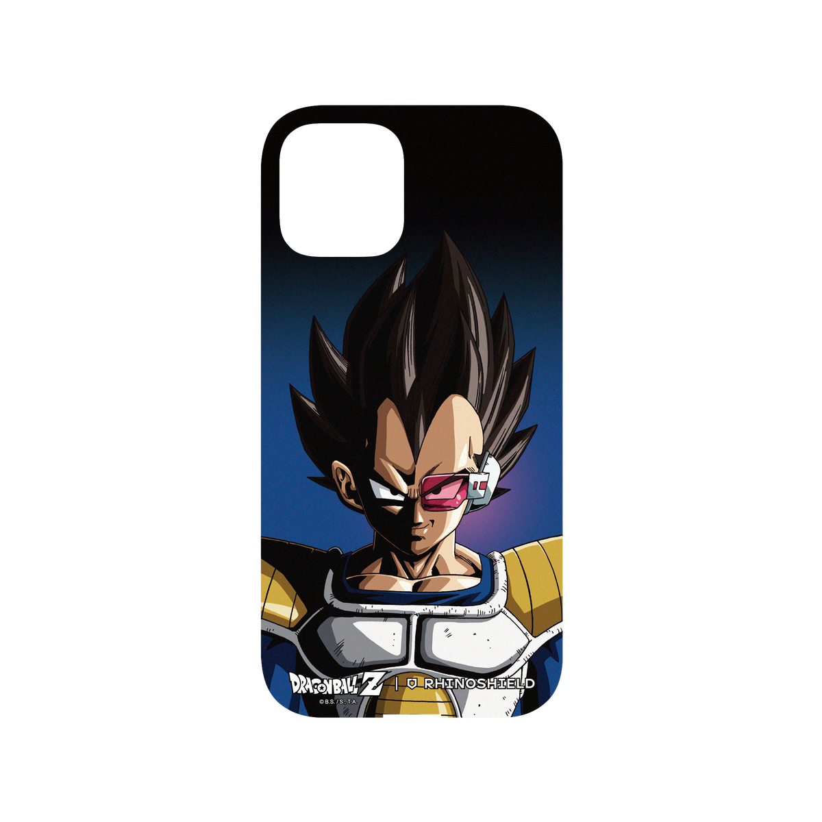 RhinoShield X Dragon Ball Z Mod NX iPhone 12 Case - Vegeta (villain) - Dark edition Backplate