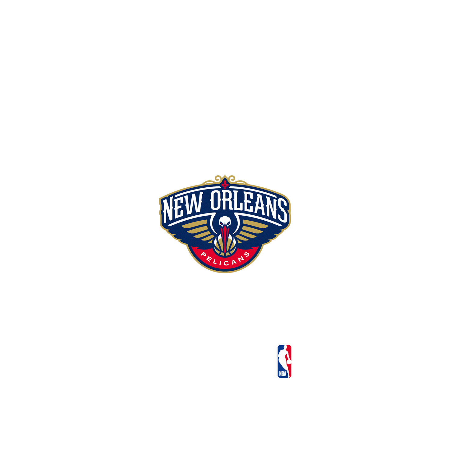 iPhone 12 犀牛盾Mod NX (MagSafe 兼容)聯名設計款邊框背蓋兩用手機殼 NBA - Logo-新奧爾良鵜鶘 New Orleans Pelicans