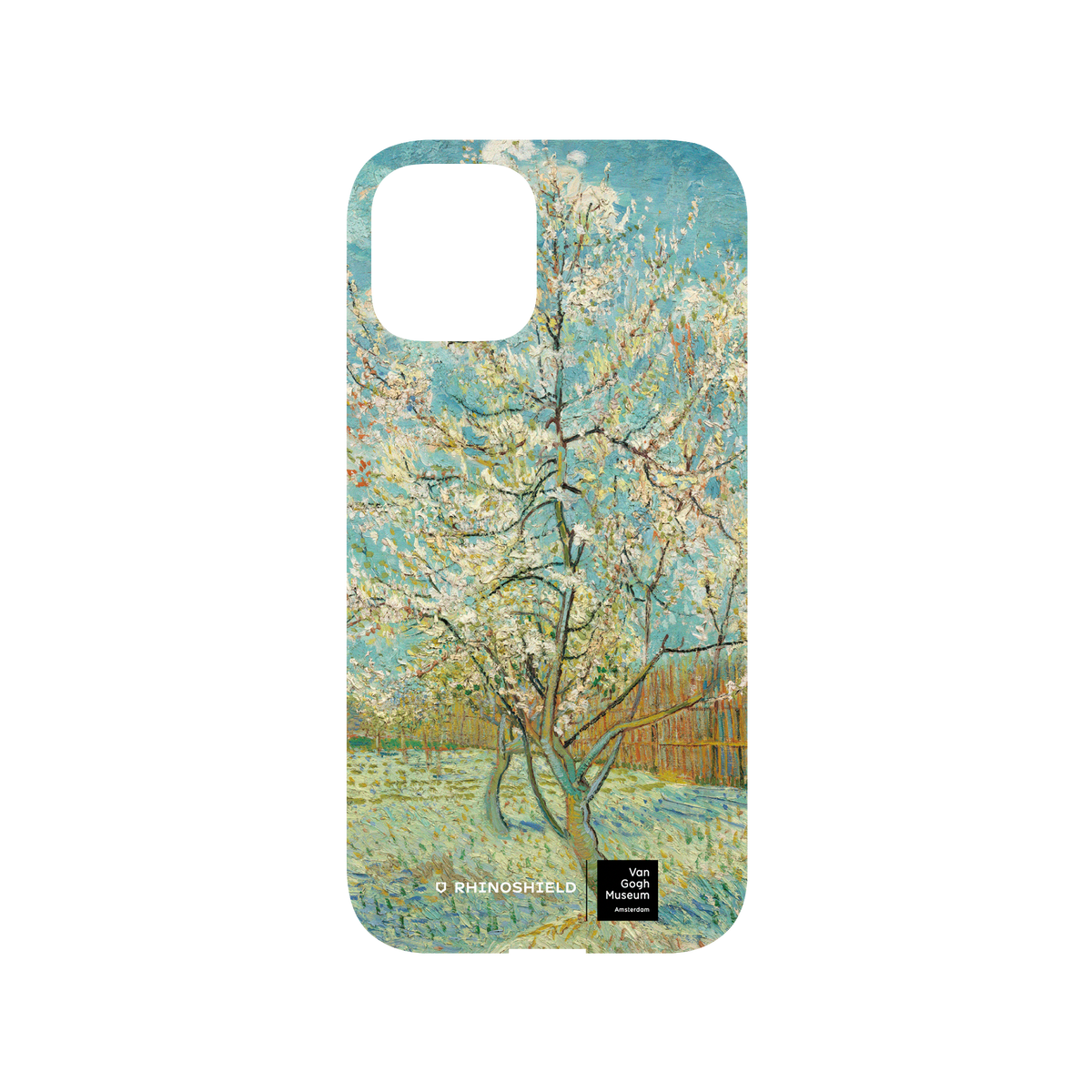 RhinoShield X Van Gogh Museum Mod NX iPhone 12 Case - Peach Tree in Blossom Backplate
