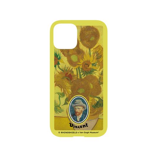 RhinoShield X Van Gogh Museum Mod NX iPhone 12 Case - Sunflowers - Frame Backplate