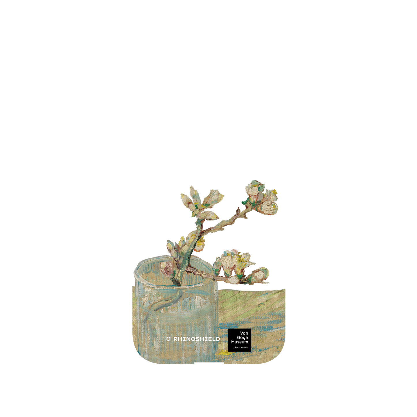 RHINOSHIELD X Van Gogh Museum  Mod NX (MagSafe compatible) iPhone 12 Case - Sprig of Flowering Almond in a Glass Backplate