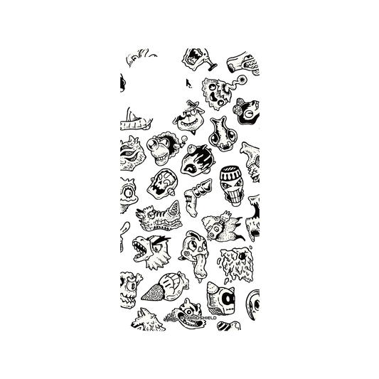 RhinoShield X Lei Melendres Mod NX iPhone 12 Pro Case - Monster Head Collection Backplate