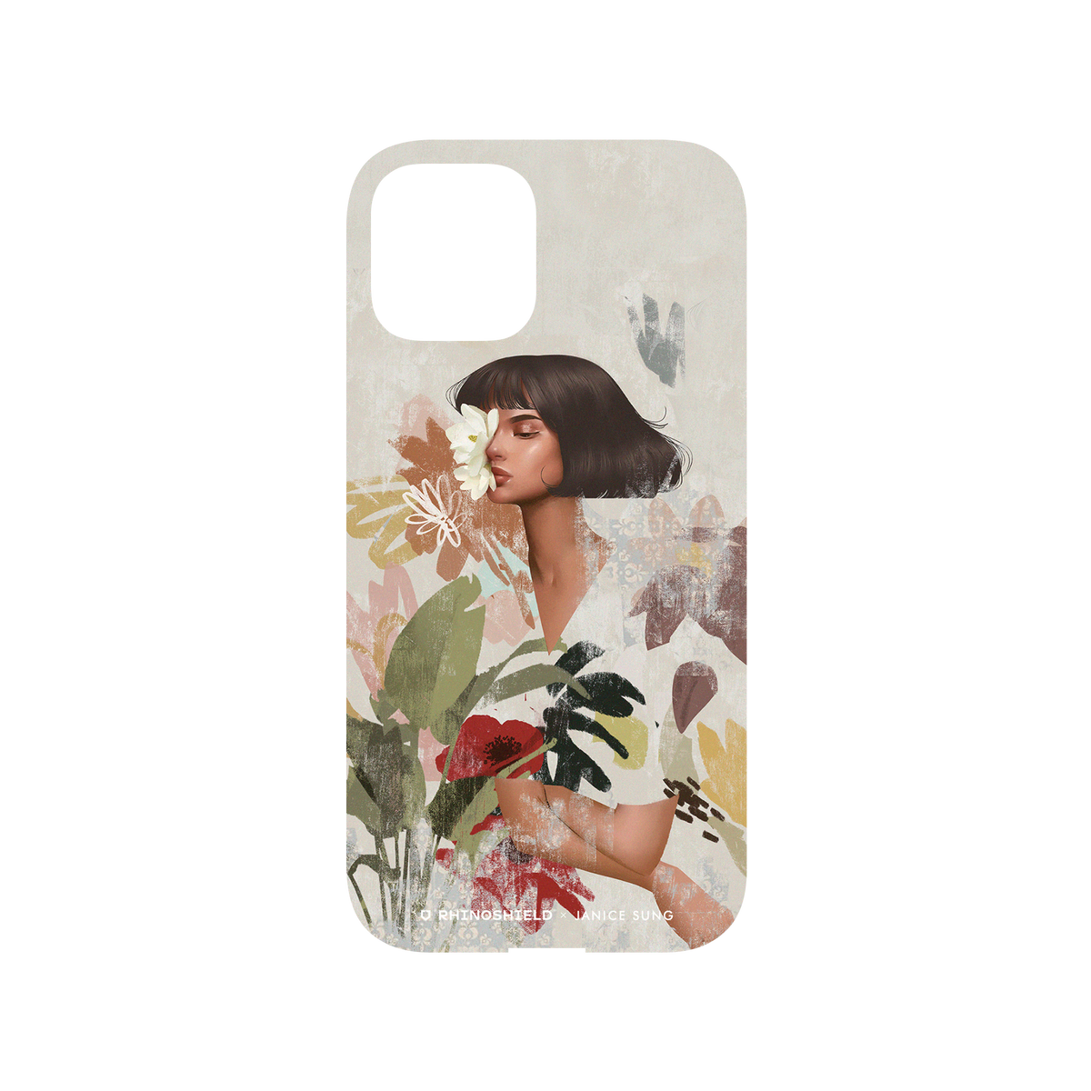 RhinoShield X Janice Sung Mod NX iPhone 12 Pro Case - Flora 2 Backplate