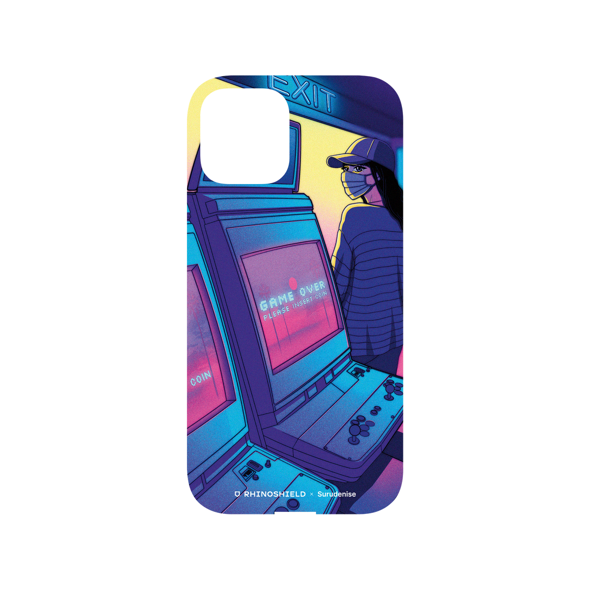 RhinoShield X Surudenise Mod NX iPhone 12 Case - Arcade Backplate