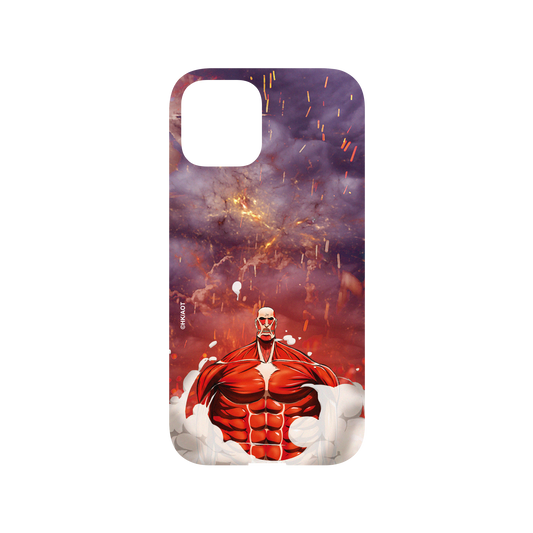 RhinoShield X Attack on Titan Mod NX iPhone 12 Case - Colossal Titan Backplate