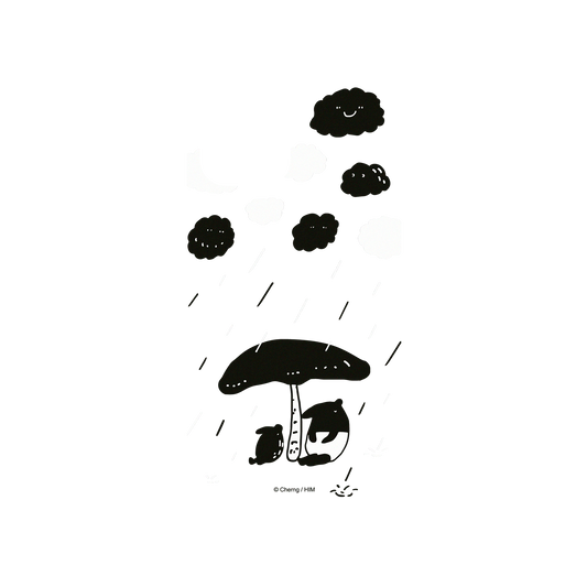 RhinoShield X LAIMO Mod NX iPhone 12 Pro Max Case - It's Raining (Transparent) Backplate