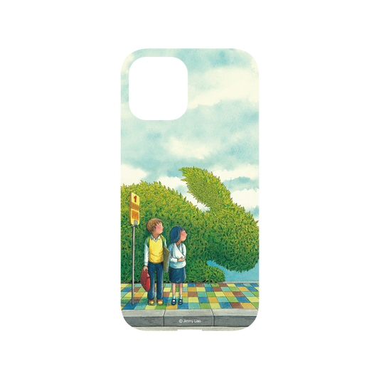 RHINOSHIELD X Jimmy Mod NX iPhone 12 Pro Max Case - Year of the Rabbit Series - Waiting for the Bus Backplate