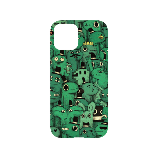 RhinoShield X Incrediville Mod NX iPhone 12 Pro Max Case - Strange Crowd Backplate