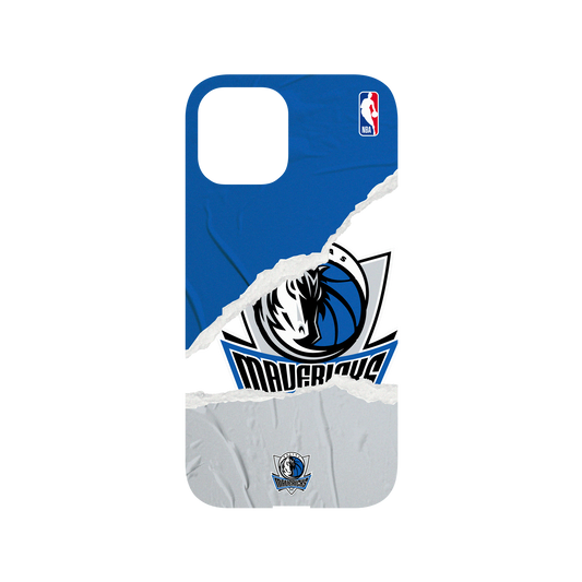 iPhone 12 Pro Max 犀牛盾Mod NX聯名設計款邊框背蓋兩用手機殼 NBA - 熱血系列-達拉斯獨行俠 Dallas Mavericks - Sweat and Tears