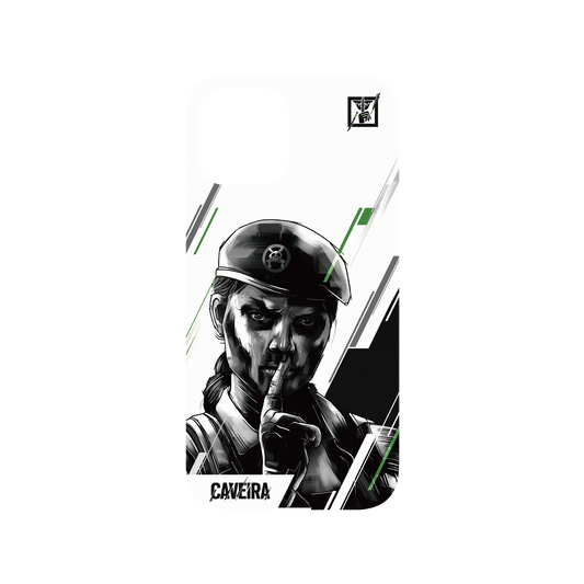 RhinoShield X 6: Siege Mod NX iPhone 12 Pro Max Case - Caveira - Sketch Backplate