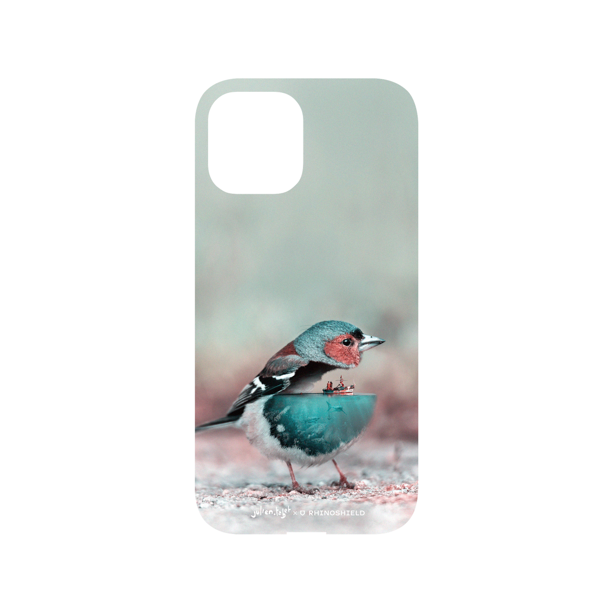 RhinoShield X Julien Tabet Mod NX iPhone 12 Pro Max Case - AquaBirdy Backplate