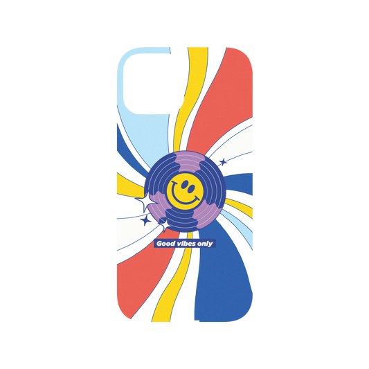 RhinoShield Mod NX iPhone 13 mini Case: Original Designs - Good Vibes Only Backplate