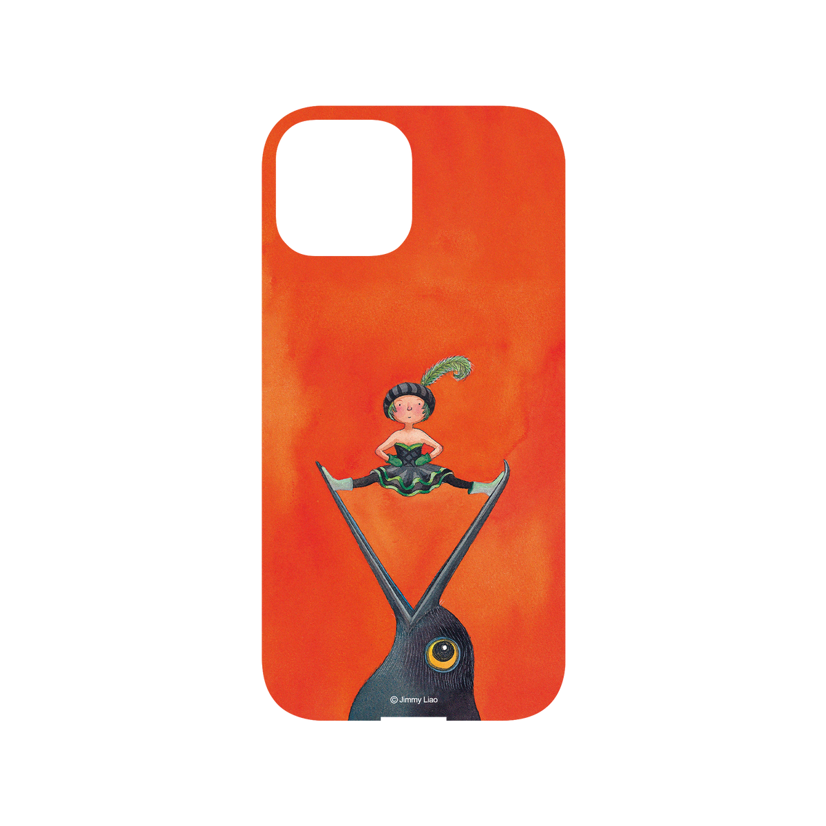 RHINOSHIELD X Jimmy Mod NX iPhone 13 mini Case - Don’t Blame Me - Crow Backplate