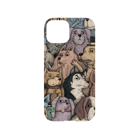 RhinoShield X Incrediville Mod NX iPhone 13 mini Case - It's a Dog's Life Backplate