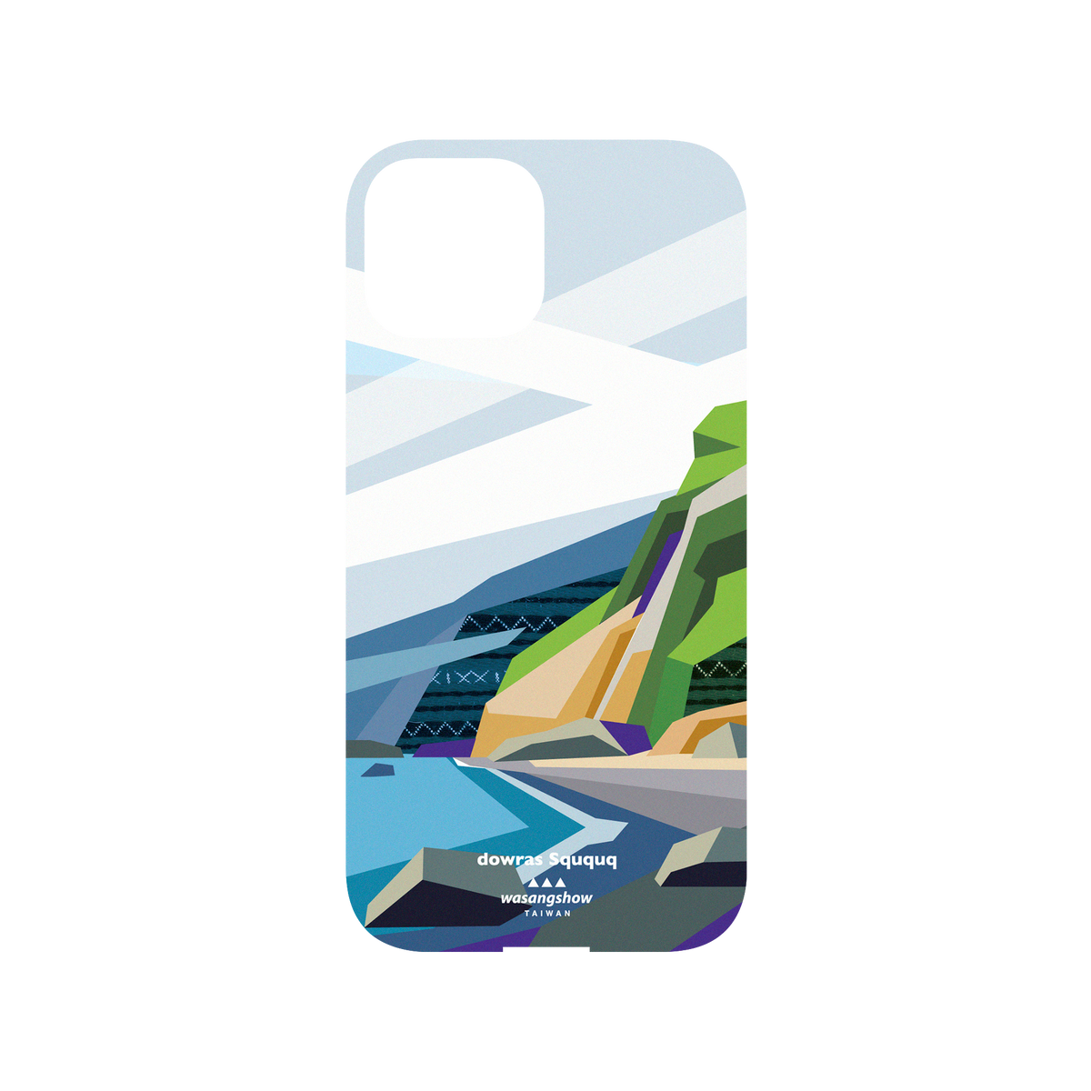 RhinoShield X WasangShow Mod NX iPhone 13 mini Case - Mlawa - Qingshui Cliff Backplate